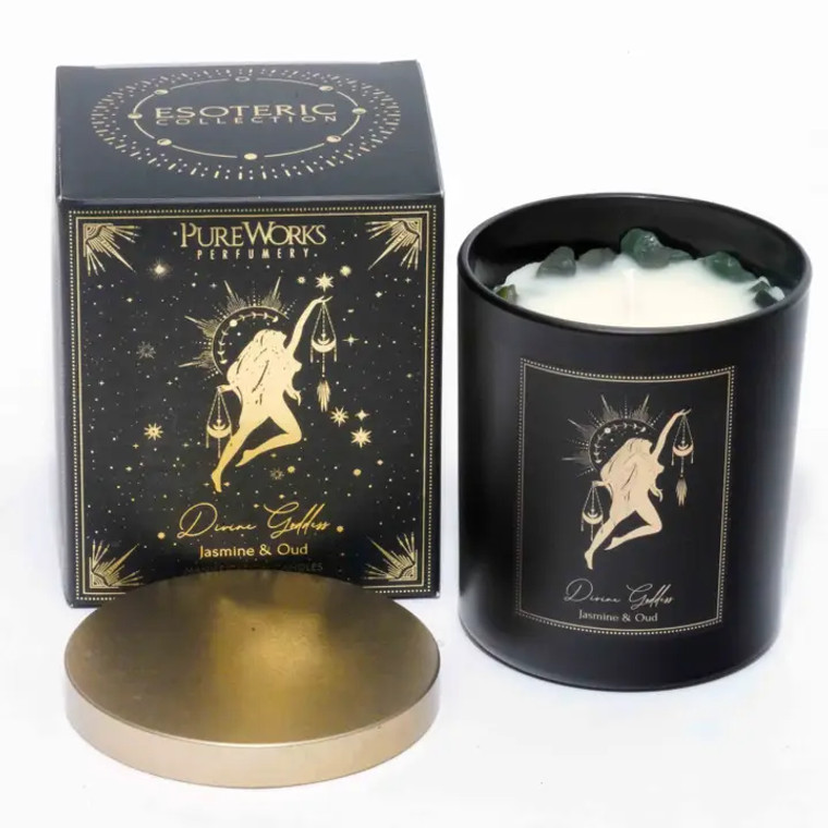 Esoteric Gem Candle - Divine Goddess