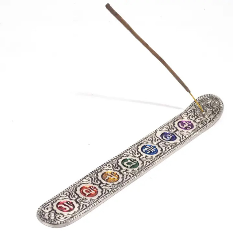 Chakra Incense Burner Metal