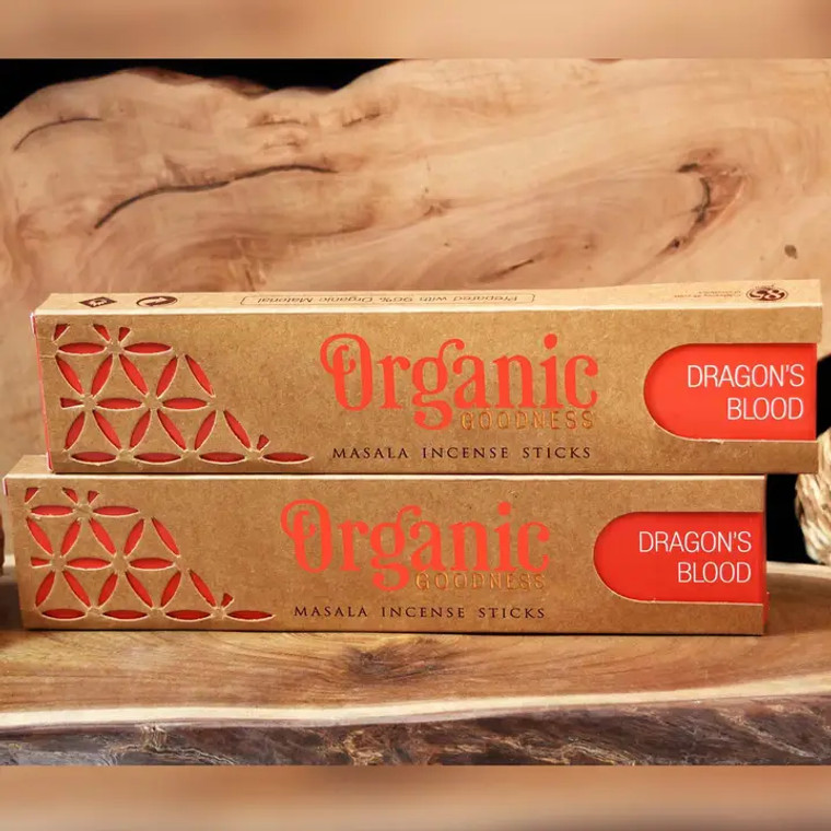 Organic Goodness Incense Sticks- Dragon Blood