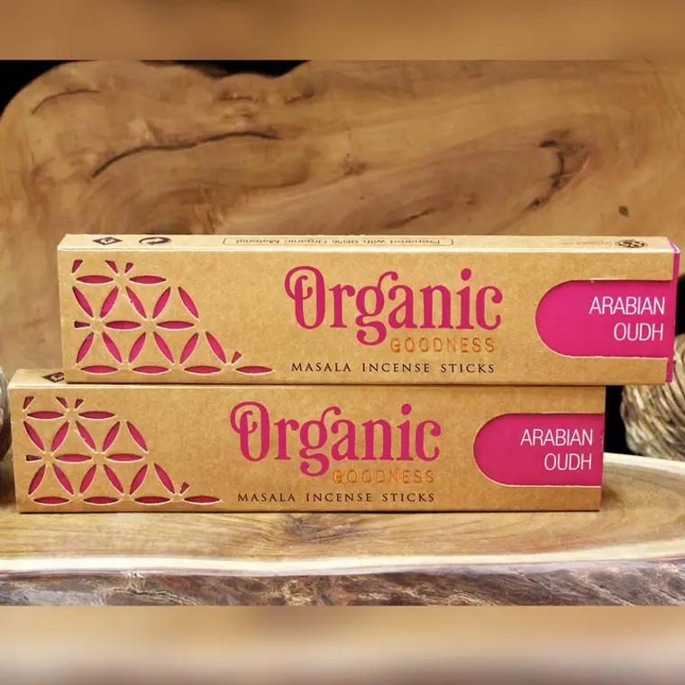 Organic Goodness Incense Sticks- Arabian Oudh