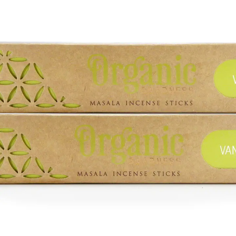 Organic Goodness Incense Sticks- Vanilla