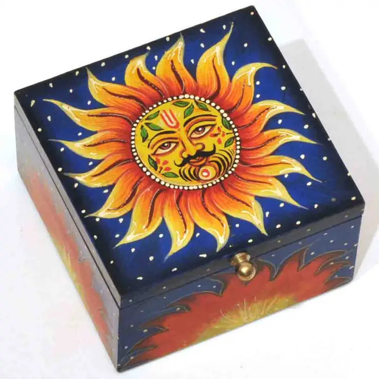 Sun Face Box