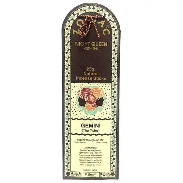 Zodiac Incense 25g- Gemini