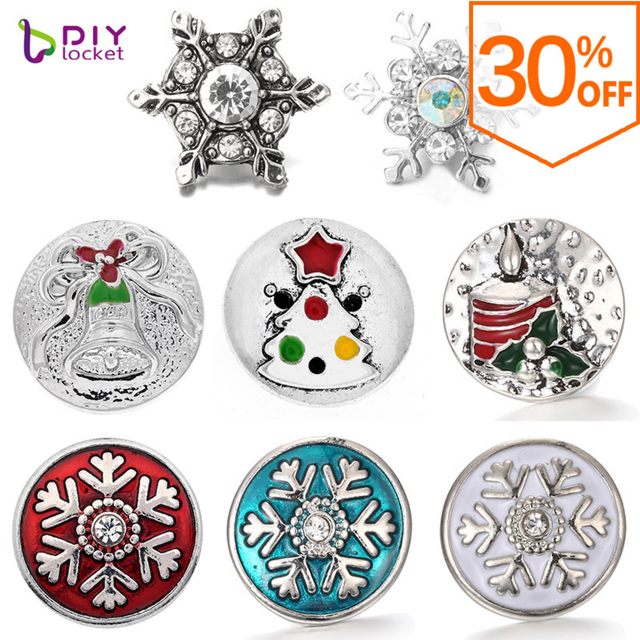 LKLDM 24PCS Mixed Style Rhinestones Snaps Jewelry Charms Ginger Buttons  18/20mm for Interchangeable Snaps Jewelry Making Women Teens Girls DIY  Bracelets Necklaces Rings Brooch Accessories LNNZ24-059 – Gingersnapscharms