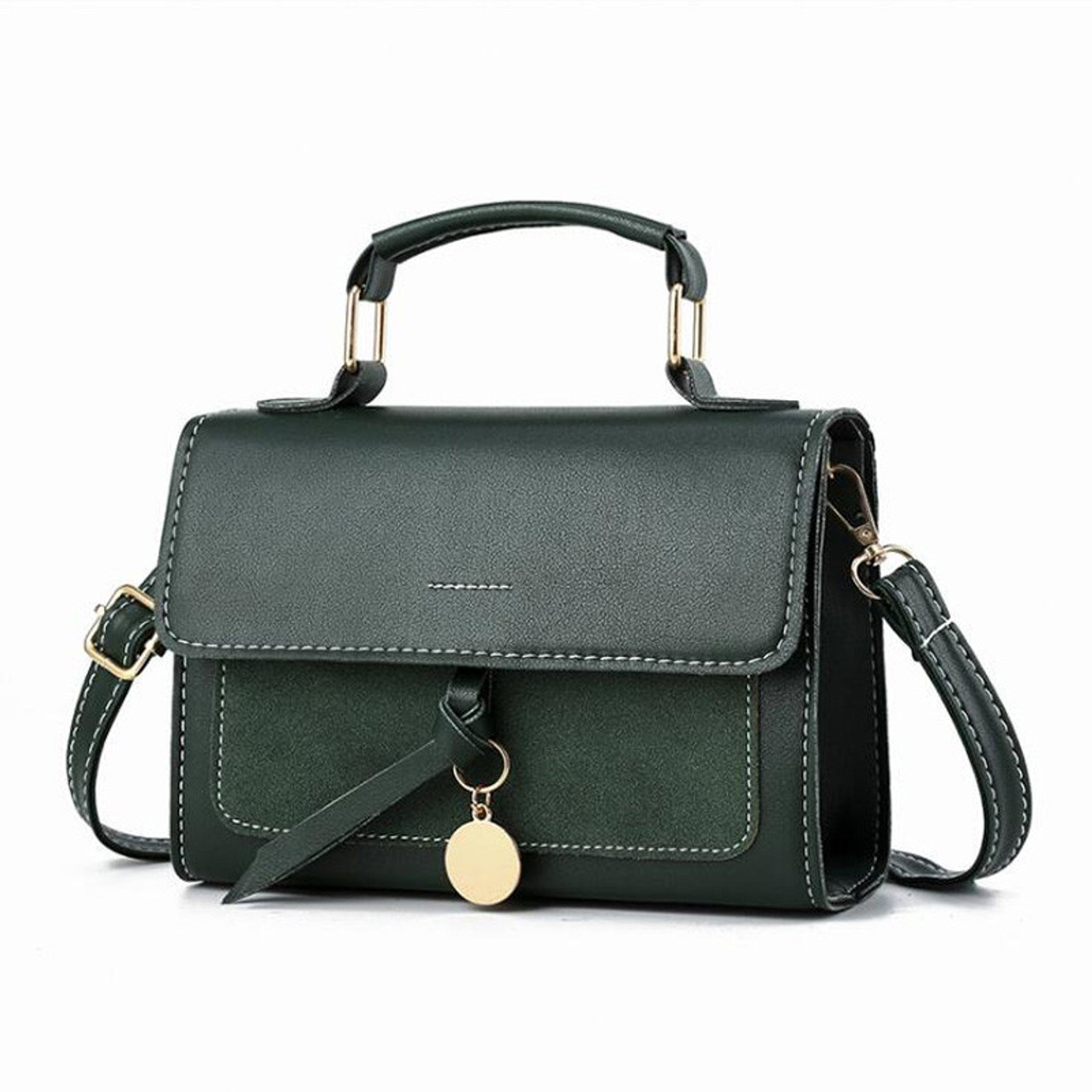 New Luxury Pu Leather Handbags  Leather Fashion Shoulder Bag