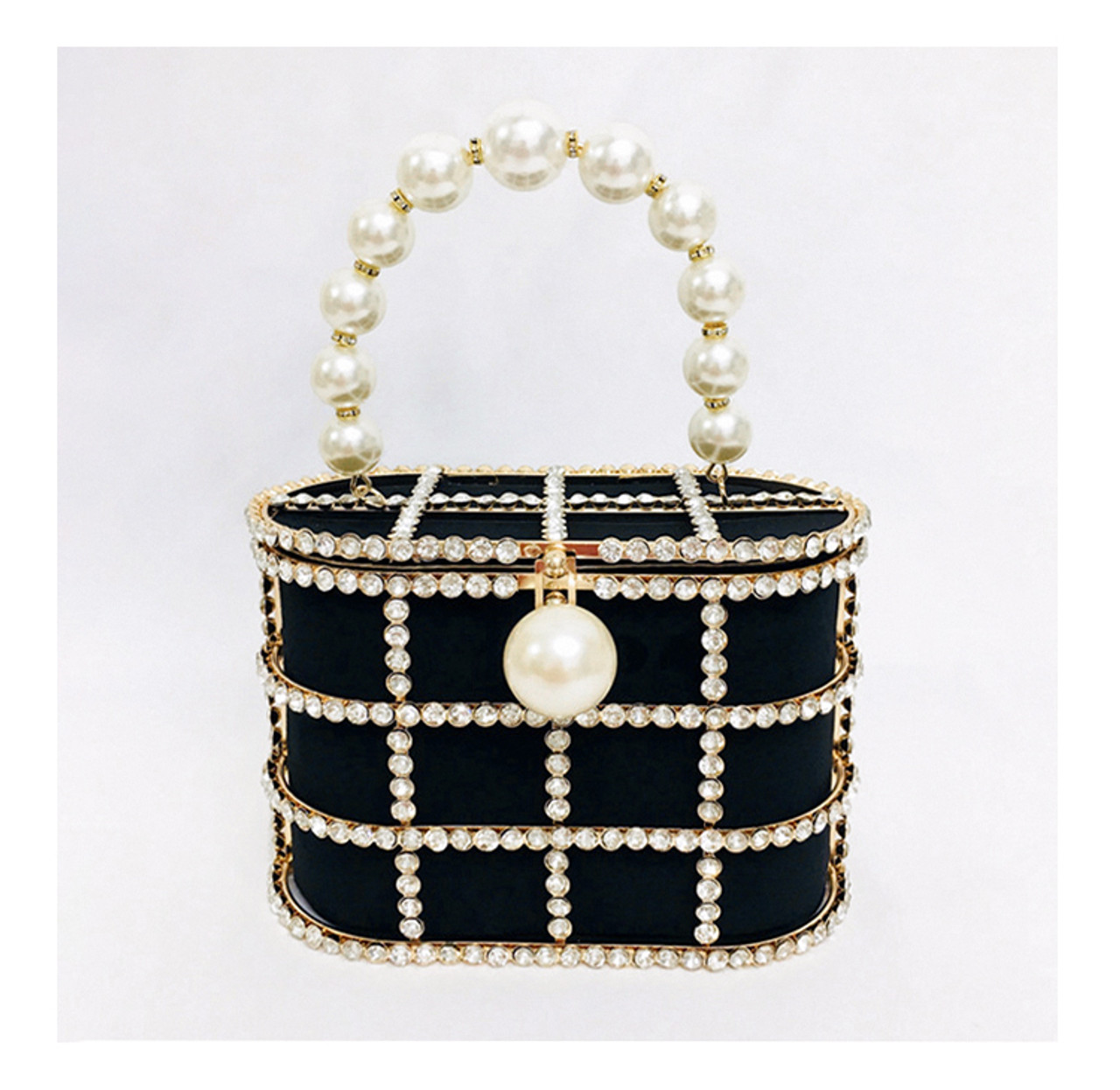 Ladies Handbag With Diamonds – AfroChic Emporium