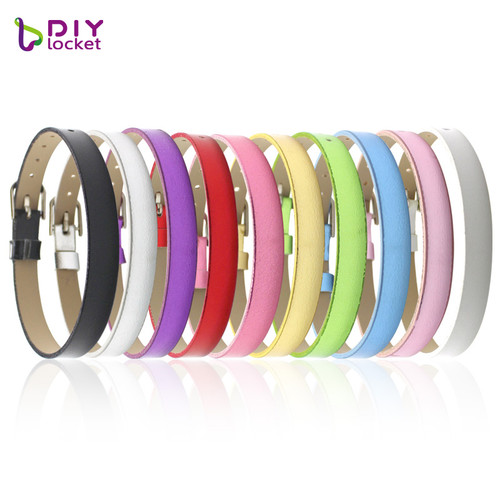 Lot 10pcs 8mm Silicone Slide Bracelet Wristband Charms Fit 8mm Slide Charms News 