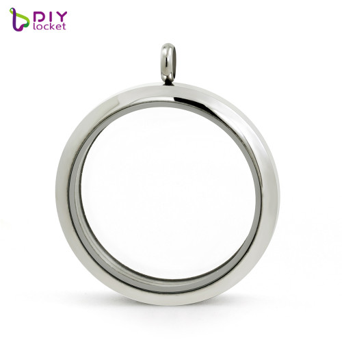 Buy HOUSWEETY Stainless Floating Floating Charms Magnetic Glass