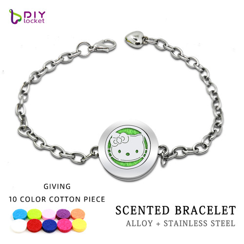 20mm Stainless Steel essential oil Bracelet