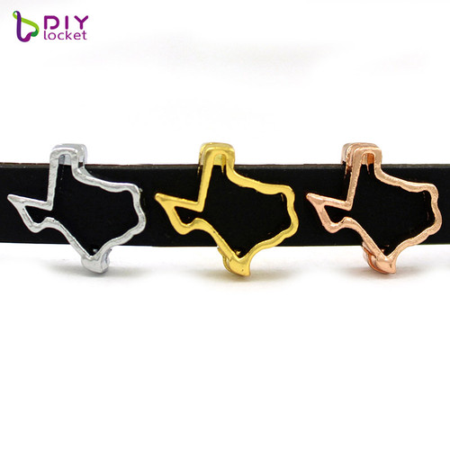 10pcs/lot Wishbone 8MM Slide Charms 3 colors Fit DIY Wristband Belt &  Bracelet LSSC401