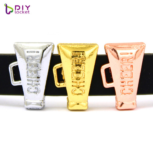 10pcs/lot Lighthouse 8mm Slide Charms 3 Colors, Fit DIY Wristband Belt & Bracelet LSSC374