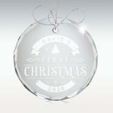 Baby's First Christmas Personalized Ornament 2020