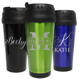 Personalized Travel Coffee Tumbler