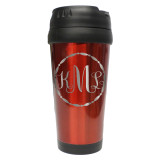 Monogrammed Travel Coffee Cup