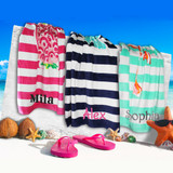 Personalized Kids Beach Towel