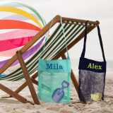 Personalized Seashell Collection Kids Beach Bag