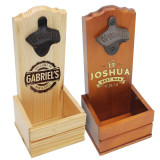 Personalized Wall Mounted Bottle Opener