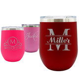 Personalized Insulated Wine Tumblers