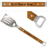 Personalized Grill Spatula with Bottle Opener