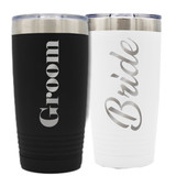 Bride And Groom Insulated Tumbler Set of 2