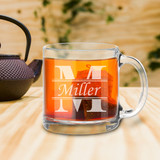 Customized Glass Coffee Mug