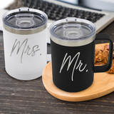 Mr and Mrs Insulated Coffee Mugs