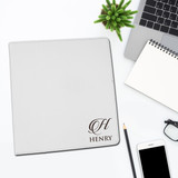 Custom Personalized 1" Binder White with Black