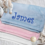 Custom Personalized Baby Blanket