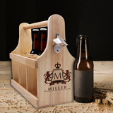 Personalized 6 Pack Beer Caddy Carrier