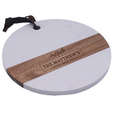 Custom Personalized Marble Cheese Board