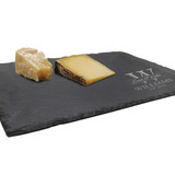 Personalized Slate Cheese Serving Board for Couples, Anniversaries, Wedding Gifts - Majestic Style