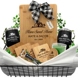 Personalized Realtor Closing Gift Basket - New Home Housewarming Gift Set  - Heritage Style