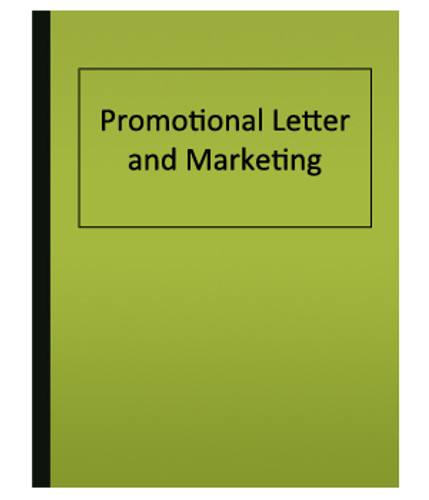 Promotional Letter and Marketing