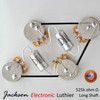 Les Paul Wiring Harness Custom by JEL 525k CTS LONG Shaft PIO MojoTone Vitamin T .022 uF