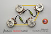 Jackson Electronic Luthier Les Paul Type Wiring Harness Kit 550 Centralab Spec Pots SHORT MKT ERO .022uF
