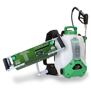 Flowzone Typhoon Electric Backpack sprayer and HTI soil injector Flowzone Typhoon Electric Backpack sprayer and HTI soil injector