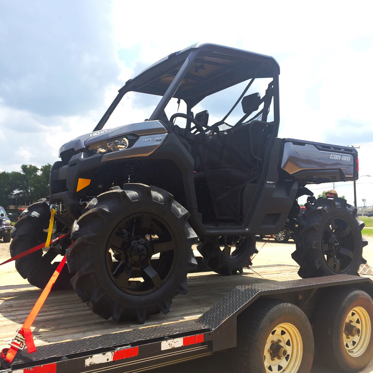 2017 Can-Am Defender, Silver / Black