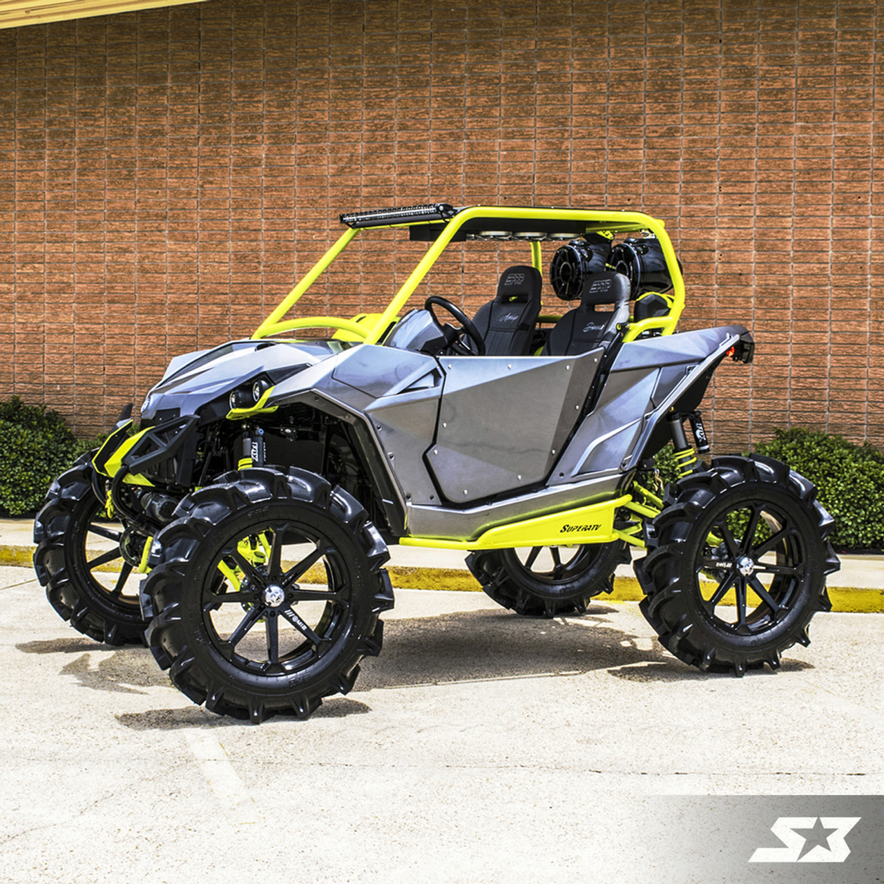 2015 Can-Am Maverick X mr, Gunmetal Gray / Manta Green