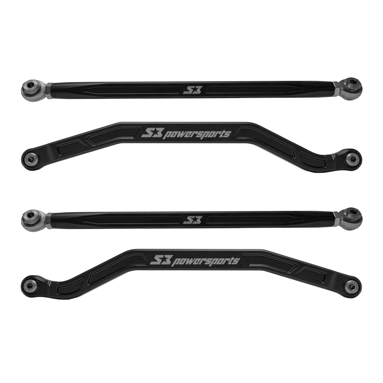 S3 Power Sports Polaris RZR Pro R Billet Aluminum High Clearance Radius Rods