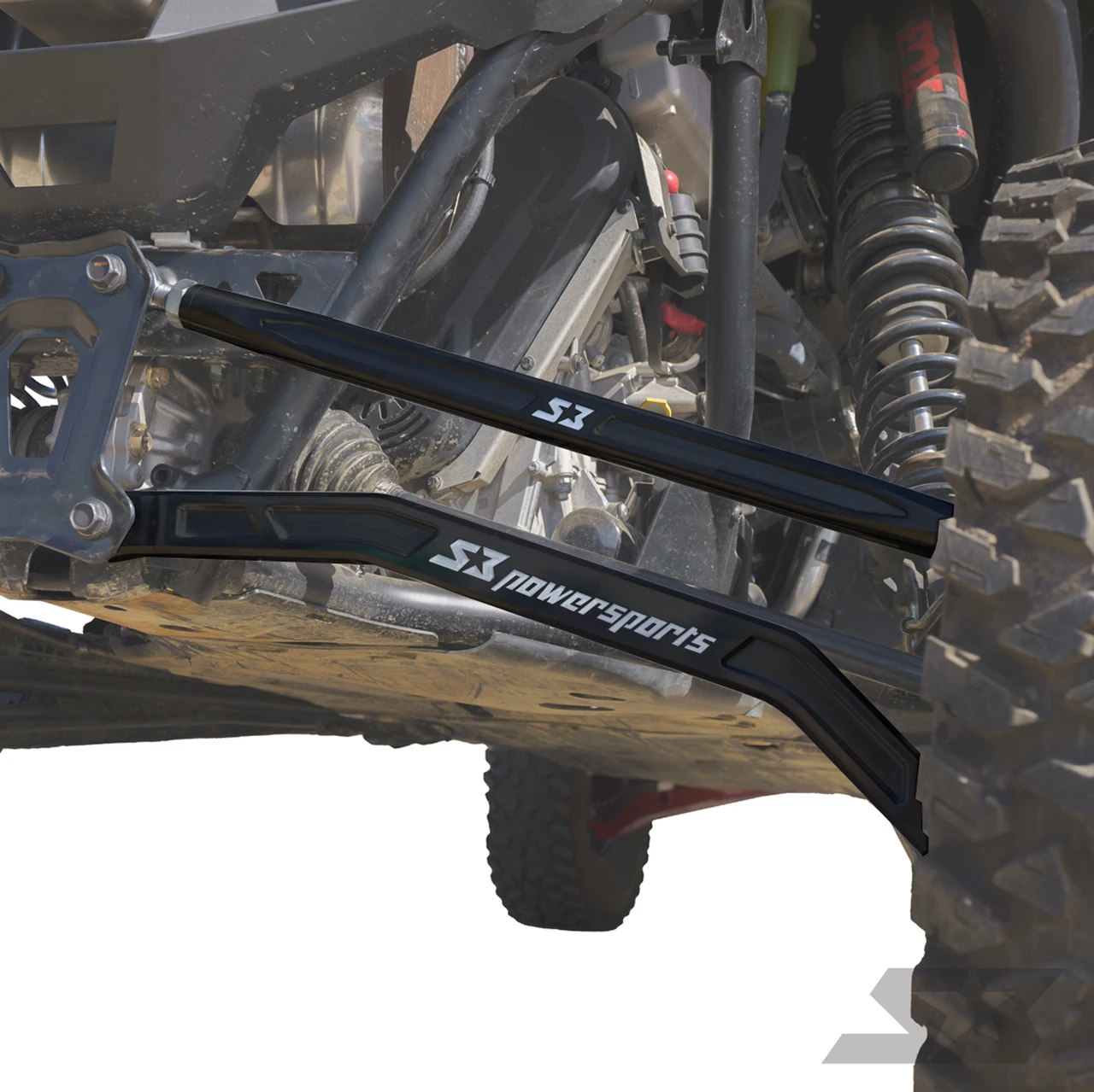 S3 Power Sports Polaris RZR Pro R Billet Aluminum High Clearance Radius Rods