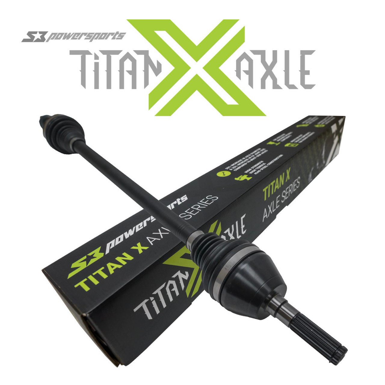 Titan X Polaris RZR Pro R / RZR Turbo R Axles
