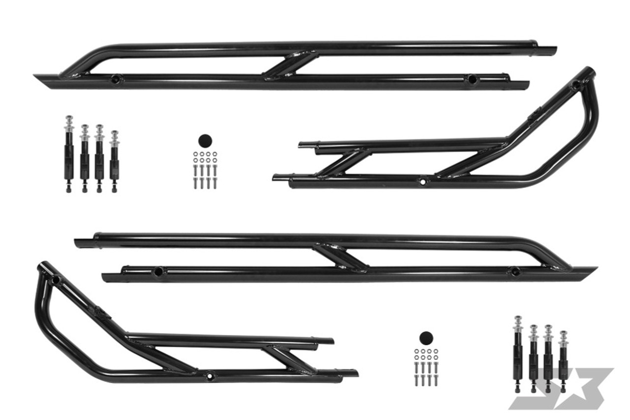 S3 Power Sports Polaris RZR Pro R 4 / RZR Turbo R 4 Nerf Bars | S3