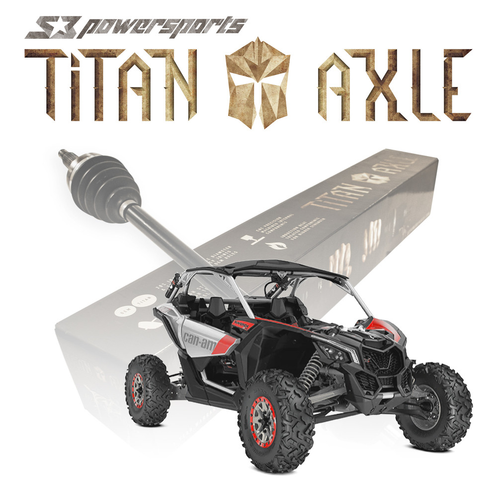Can-Am Maverick X3 Axles | Titan | S3 Power Sports