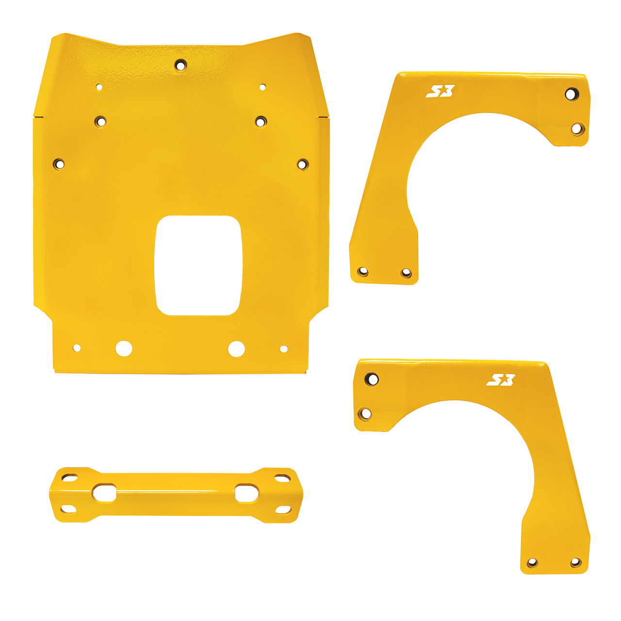 ドロマーシーザーパーツ Can-Am Maverick R Front Gusset Kit | S3 Power Sports