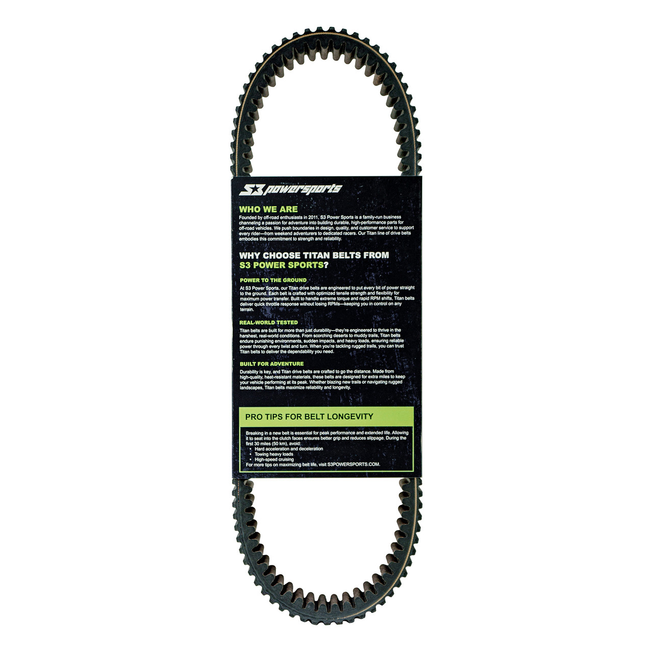 Can-Am Commander Drive Belts | Titan | S3 Power Sports
