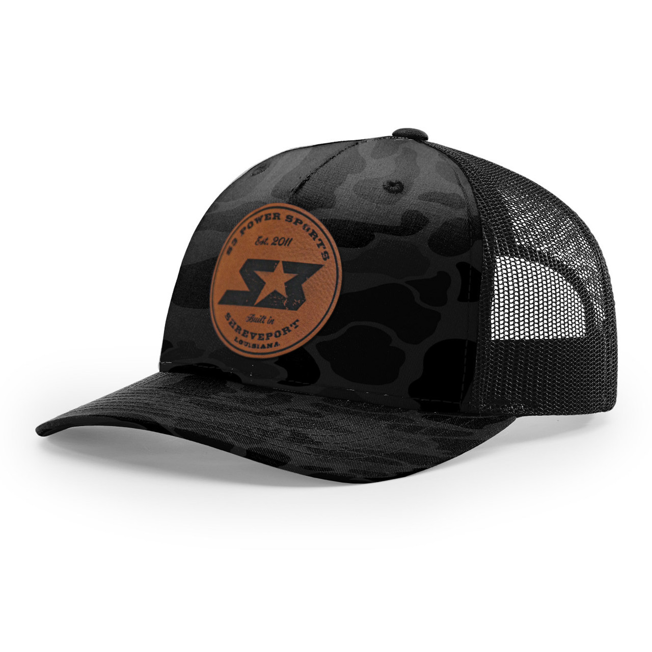 帽子 Camouflage Cross Leather Patch Mesh Cap Camouflage Cross Leather Patch Mesh Cap｜SUPPLIER｜キャップ
