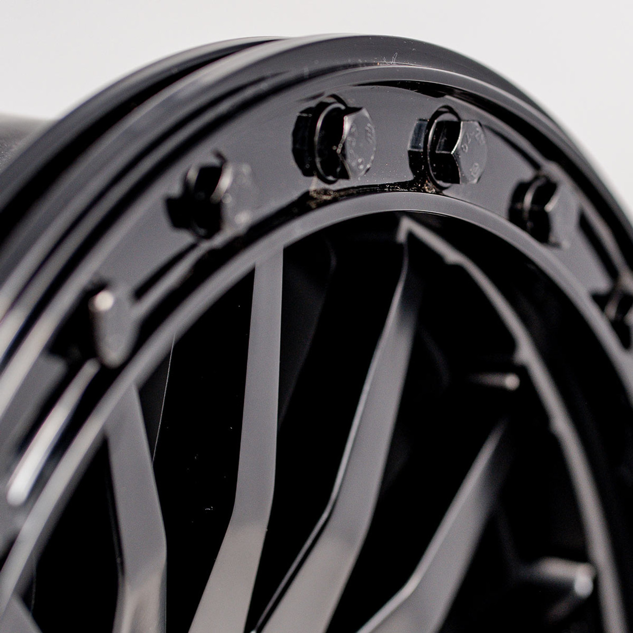 Valor Offroad V06 Satin Black UTV Beadlock Wheels