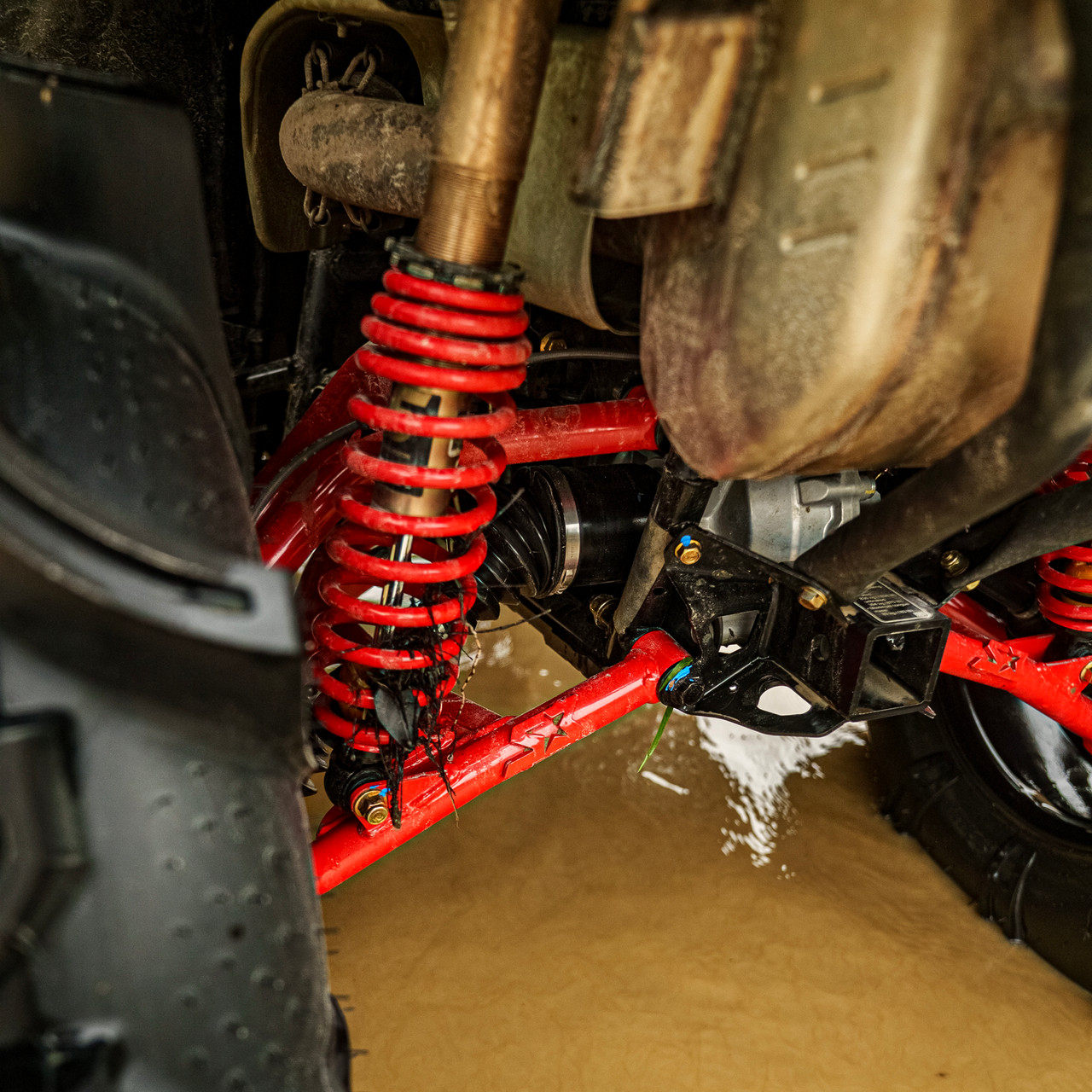 Can-Am Outlander (Gen 3) 1000R / 850 +2" Stretched High Clearance Rear A-Arm Kit - S3 Power Sports