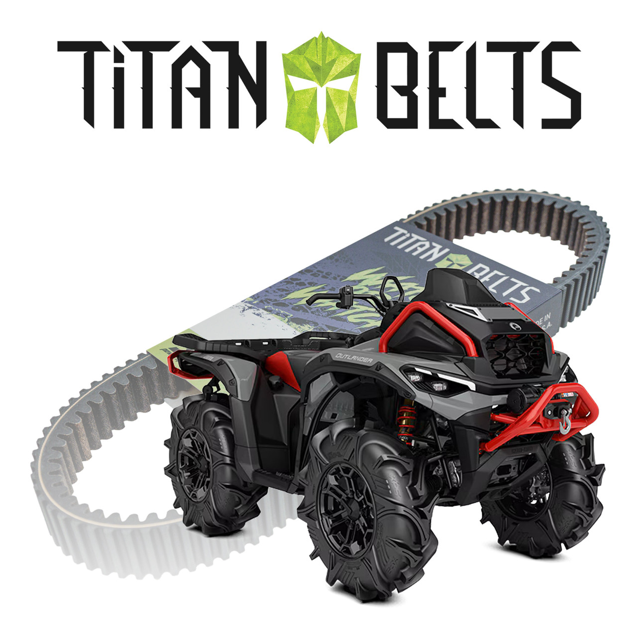 Can-Am Outlander (Gen 3) Drive Belts - Titan