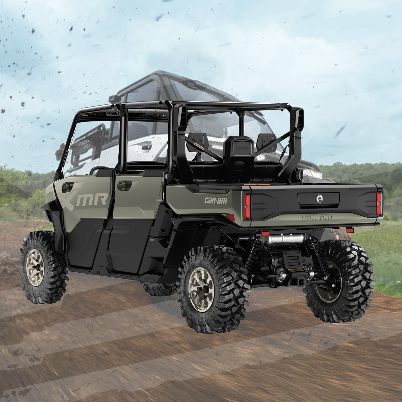 Can-Am Defender Rear Raked A-Arms - S3 Power Sports